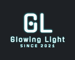 Big Futuristic Glow logo design