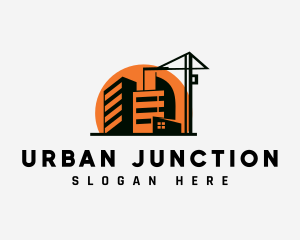 City Urban Construction logo design