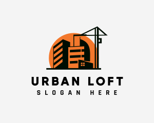 City Urban Construction logo design