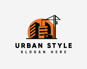 City Urban Construction logo design