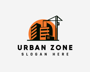 City Urban Construction logo design