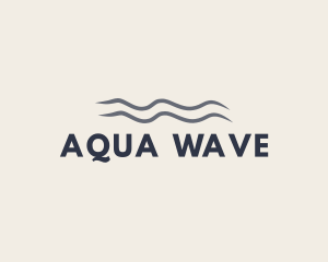 Generic Professional Wave Wordmark logo design