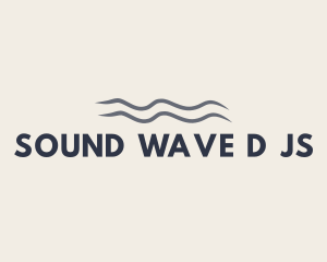 Generic Professional Wave Wordmark logo design