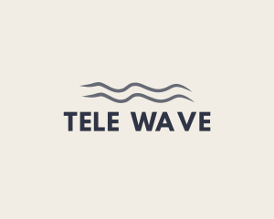 Generic Professional Wave Wordmark logo design