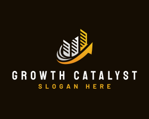 Building Growth Investment logo design