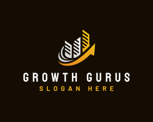 Building Growth Investment logo design