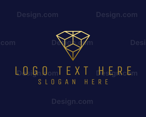 Luxury Diamond Jewelry Logo