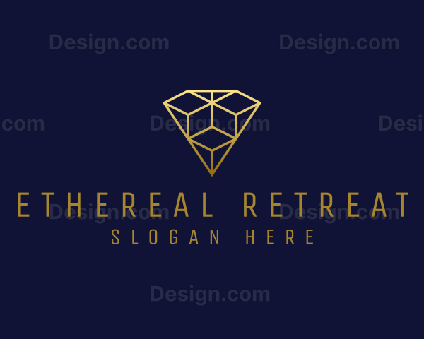 Luxury Diamond Jewelry Logo