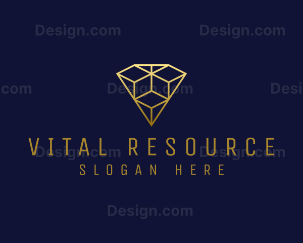 Luxury Diamond Jewelry Logo