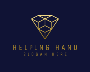 Luxury Diamond Jewelry logo design