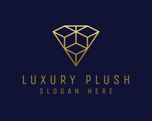 Luxury Diamond Jewelry logo design