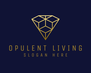 Luxury Diamond Jewelry logo design