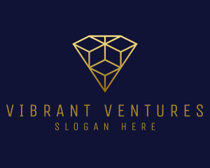 Luxury Diamond Jewelry logo design