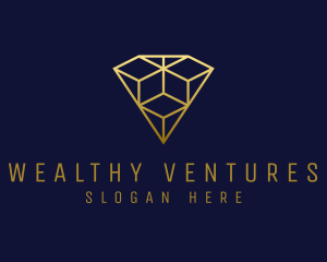 Luxury Diamond Jewelry logo design