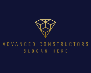 Luxury Diamond Jewelry logo design