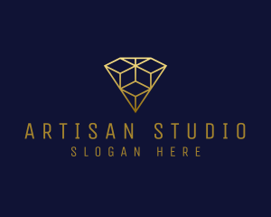 Luxury Diamond Jewelry logo design