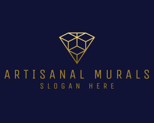 Luxury Diamond Jewelry logo design