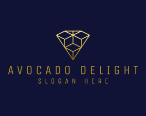 Luxury Diamond Jewelry logo design