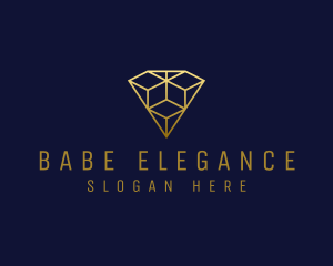 Luxury Diamond Jewelry logo design