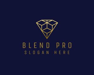 Luxury Diamond Jewelry logo design