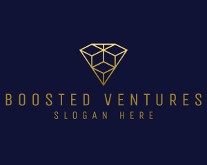 Luxury Diamond Jewelry logo design