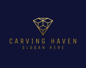 Luxury Diamond Jewelry logo design