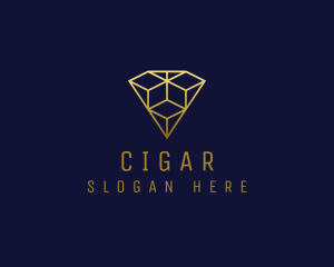 Luxury Diamond Jewelry logo design