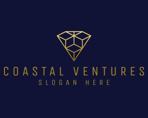 Luxury Diamond Jewelry logo design