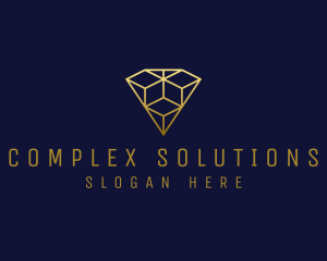 Luxury Diamond Jewelry logo design