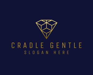 Luxury Diamond Jewelry logo design