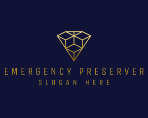 Luxury Diamond Jewelry logo design