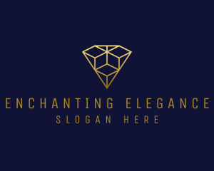 Luxury Diamond Jewelry logo design