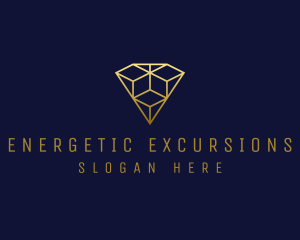 Luxury Diamond Jewelry logo design