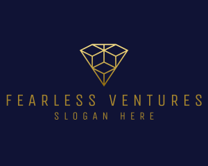 Luxury Diamond Jewelry logo design