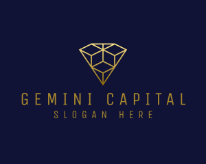 Luxury Diamond Jewelry logo design