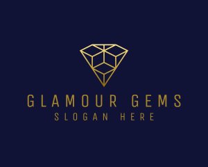 Luxury Diamond Jewelry logo design