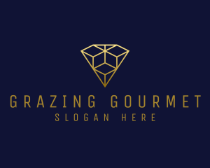 Luxury Diamond Jewelry logo design