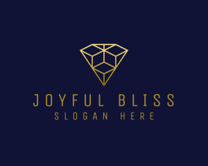 Luxury Diamond Jewelry logo design