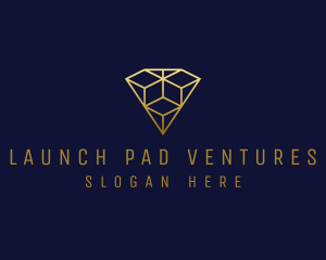 Luxury Diamond Jewelry logo design