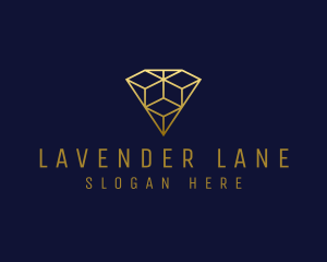 Luxury Diamond Jewelry logo design