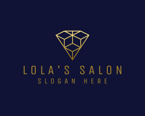 Luxury Diamond Jewelry logo design