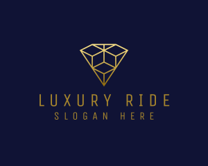 Luxury Diamond Jewelry logo design