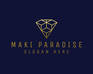 Luxury Diamond Jewelry logo design