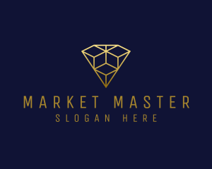 Luxury Diamond Jewelry logo design