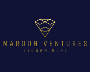 Luxury Diamond Jewelry logo design