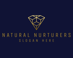 Luxury Diamond Jewelry logo design