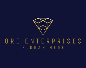 Luxury Diamond Jewelry logo design