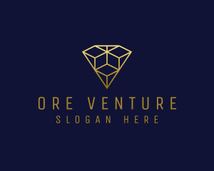 Luxury Diamond Jewelry logo design