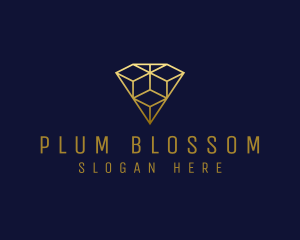 Luxury Diamond Jewelry logo design