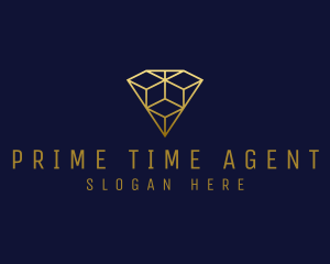 Luxury Diamond Jewelry logo design